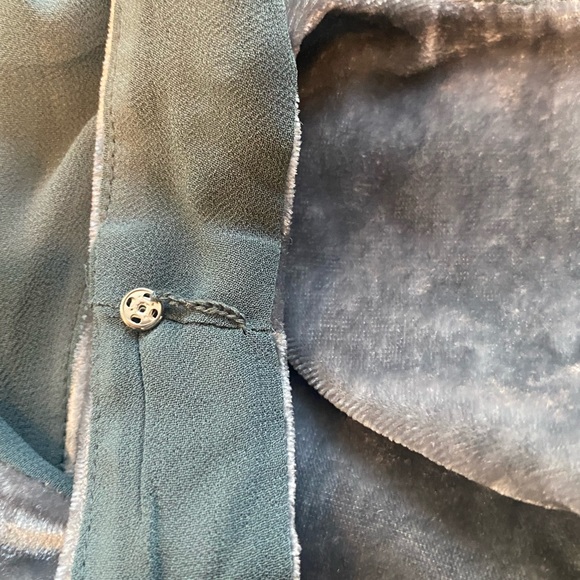 NWT J.Crew Velvet Tank Top in Blue, Size 6 - Picture 7 of 10